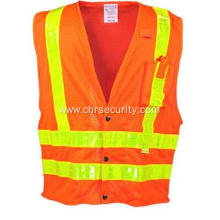 Orange Premium Hi-Vis Mesh Vest